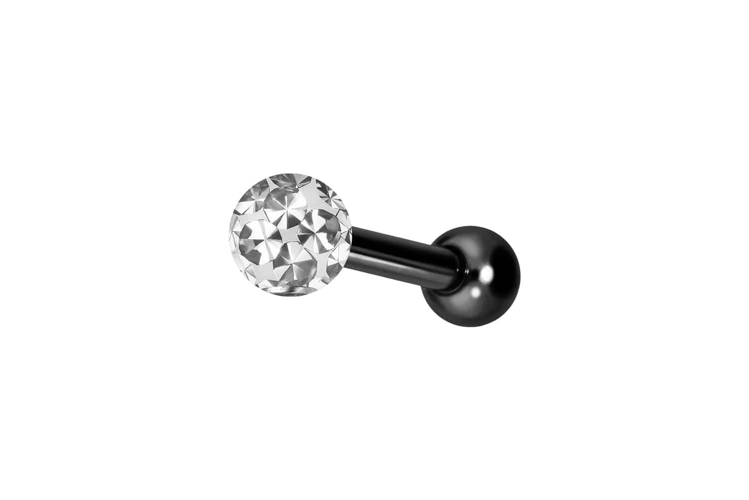 Titan Ohrpiercing mit Innengewinde EPOXY-KUGEL